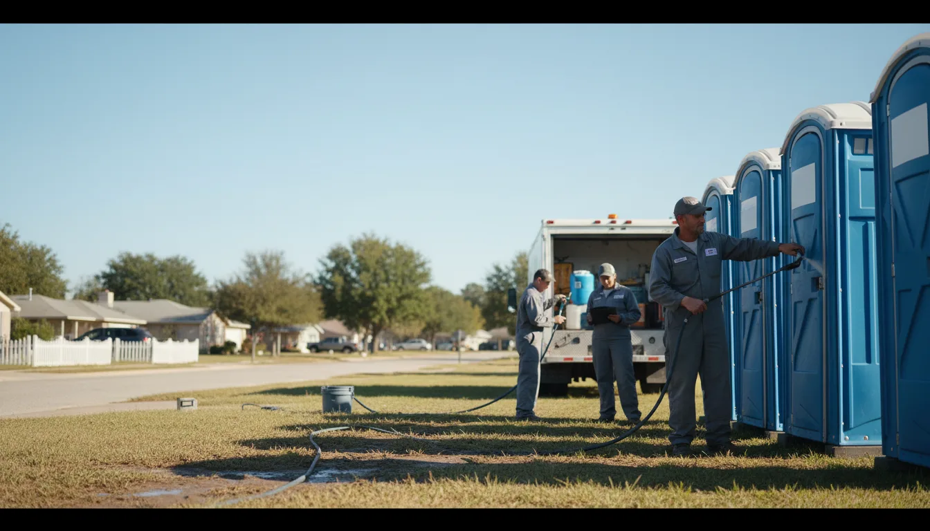 Long-Term Portable Toilet Rental in Moultrie, GA near me